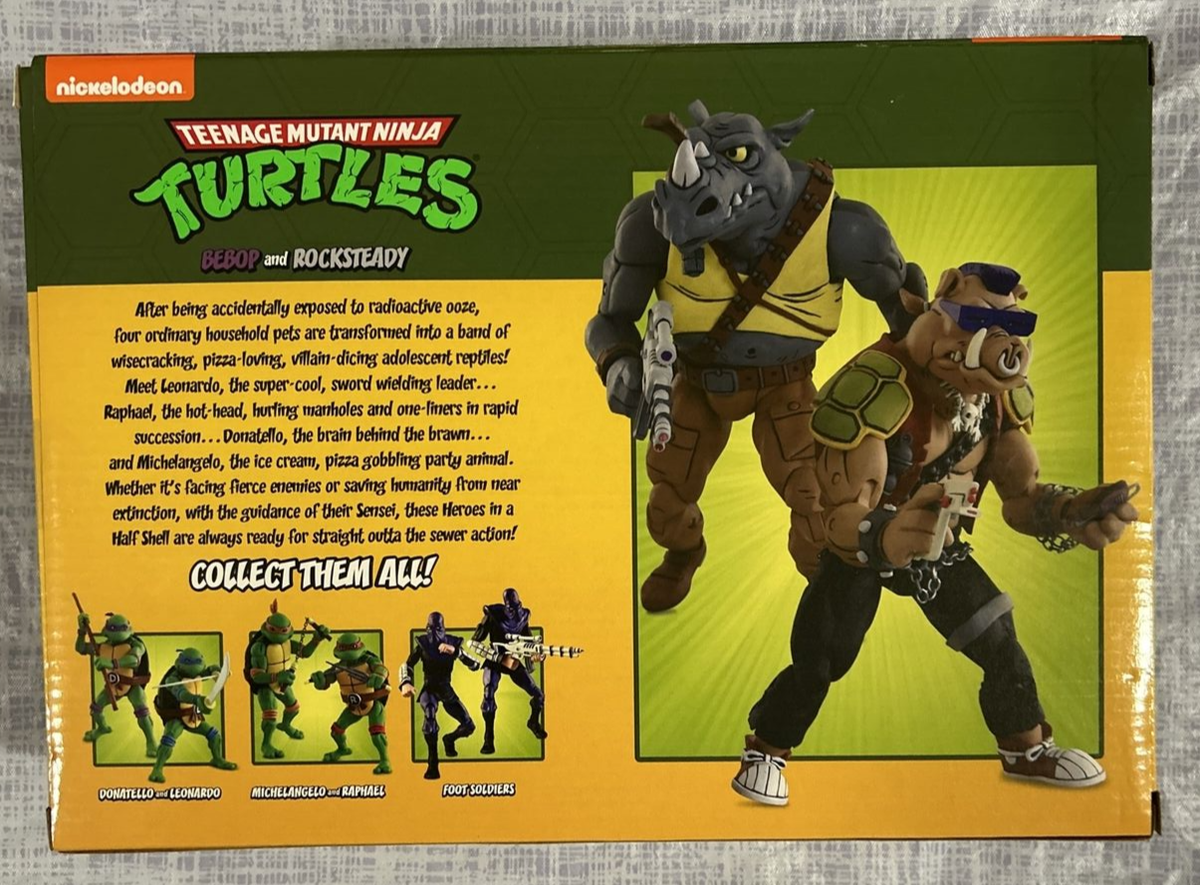 NEW 2024 NECA Teenage Mutant Ninja Turtles Rocksteady Bebop
