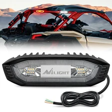 Nilight UTV LED Chase Brake Light Universal 1.75??-2.0?? Roll Bar Mount LED