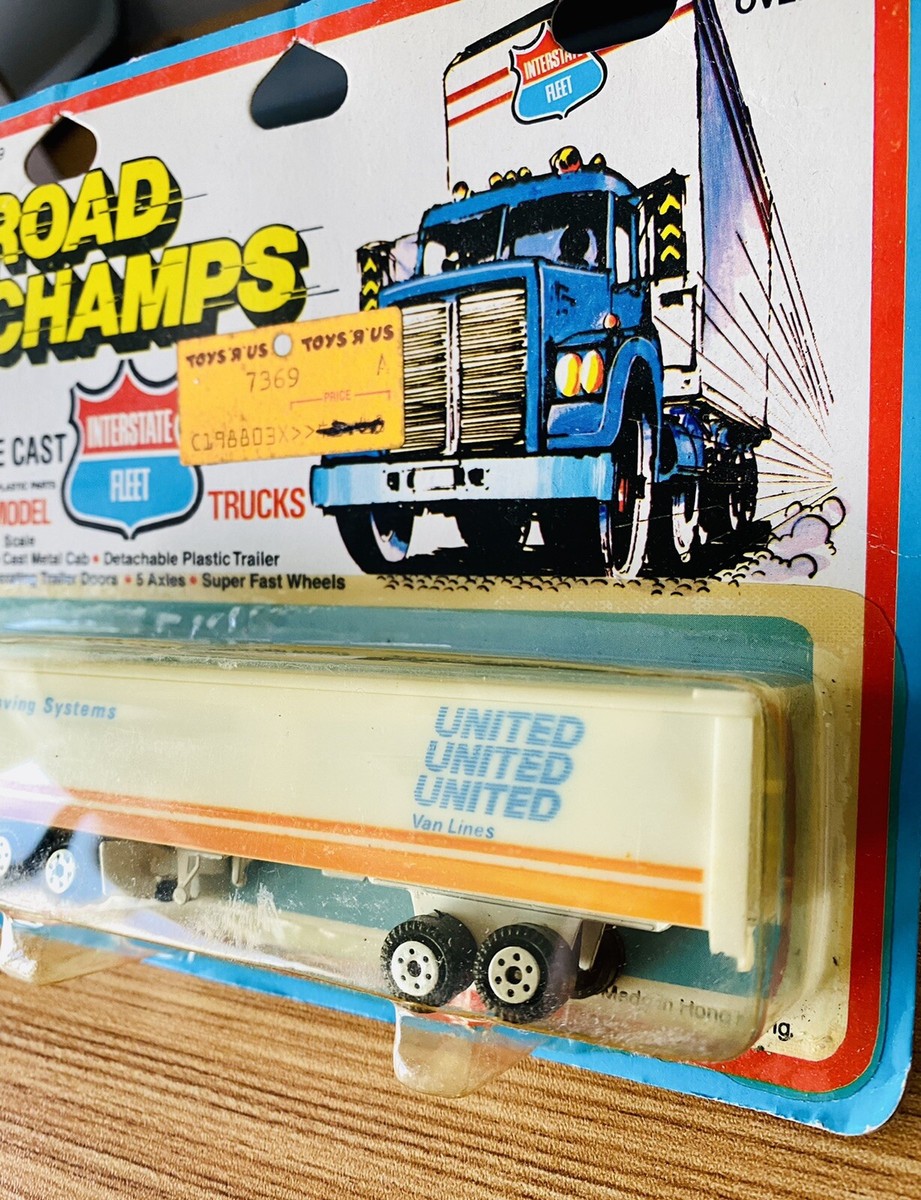 Vintage United Van Lines Road Champs 1982 Kenworth Semi Truck