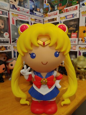 Sailor Moon Usagi Chibi Figural Coin Piggy Bank standing 10'' tall