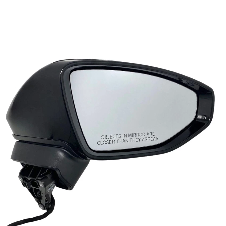 Side Mirror for 2019-2024 Audi A6 Quattro with Power Fold 12wires Passenger Side - Image 2 of 4