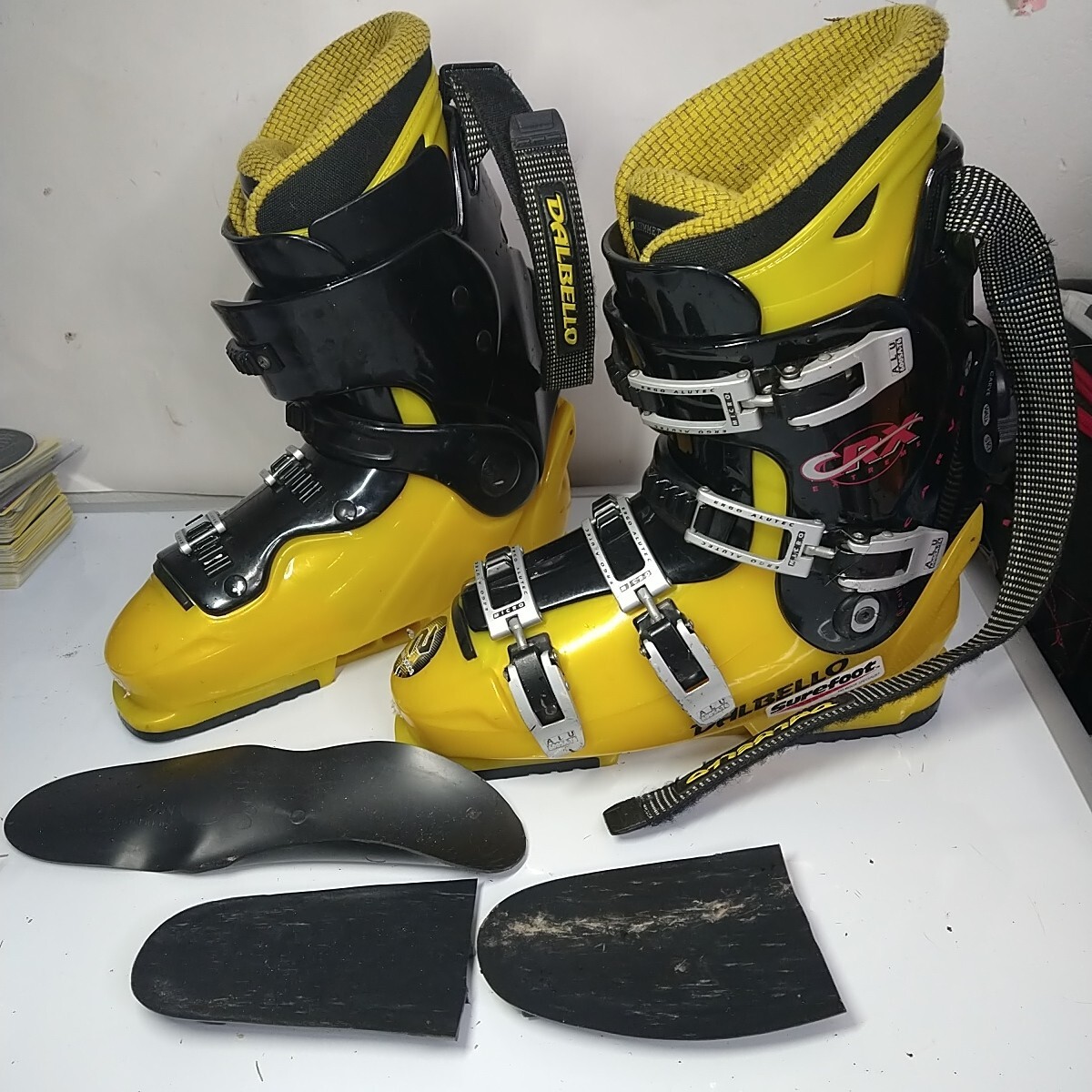SALOMON Stivali da sci Dalbello Surefoot 6005A T6 Mondo 27 5 CRX Extreme Carve X Gialli