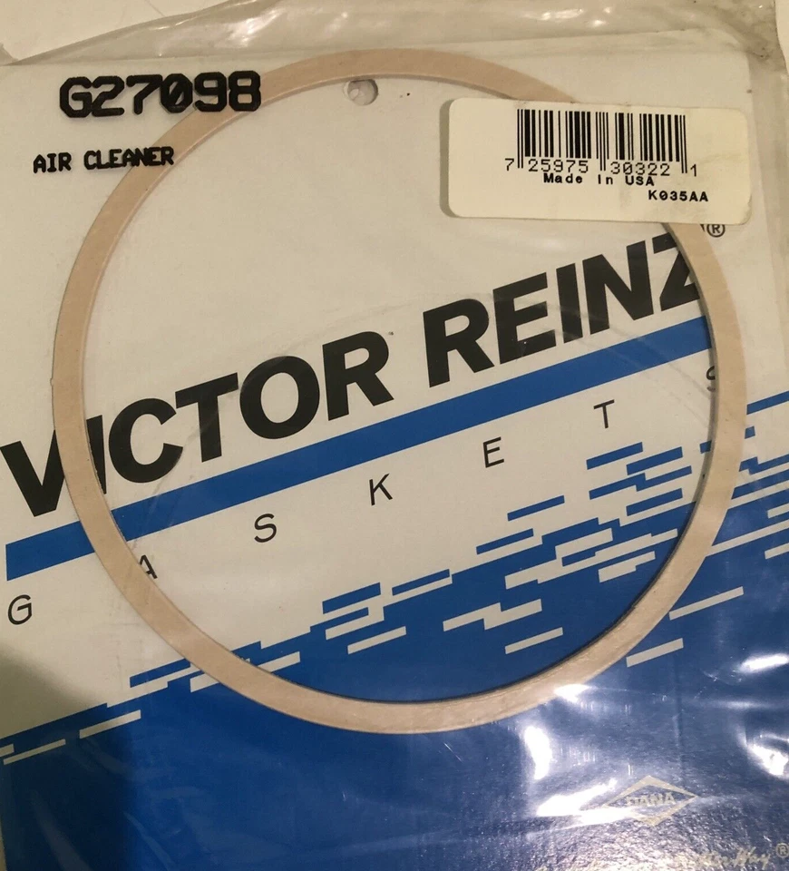 Junta de montaje de filtro de aire-4BBL Mahle G27098 Foto 2 de 3