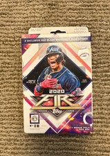 2020 Topps Fire Baseball Sealed Hanger Box - Chase Rare Red Blaze Parallels!