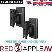 Sanus WSWMU2 Pair Wall Mounts for Bookshelf Speakers Up to 4.5kg