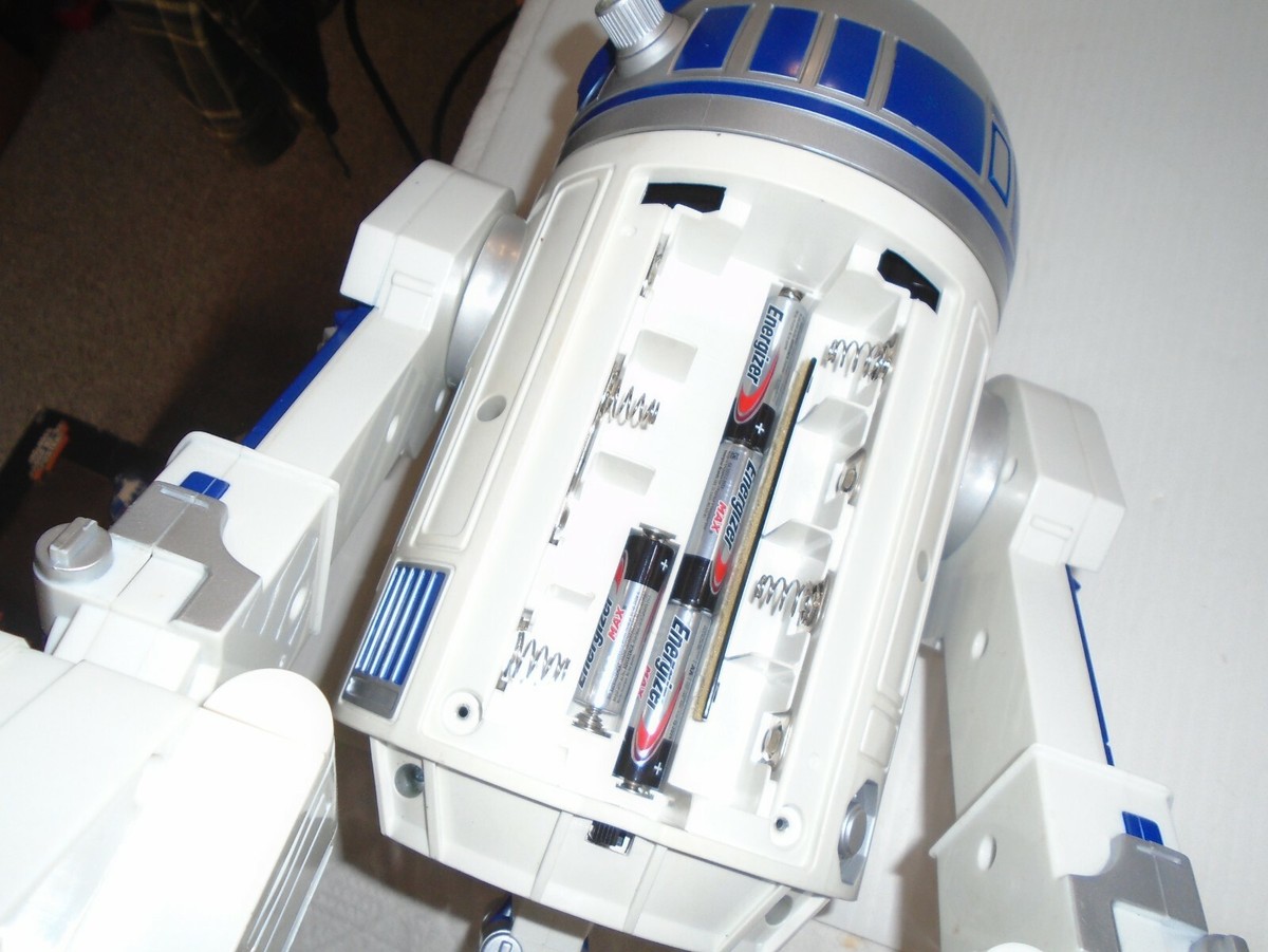 Star Wars Electronic Interactive R2-D2 Robot, Walks, Voice Command