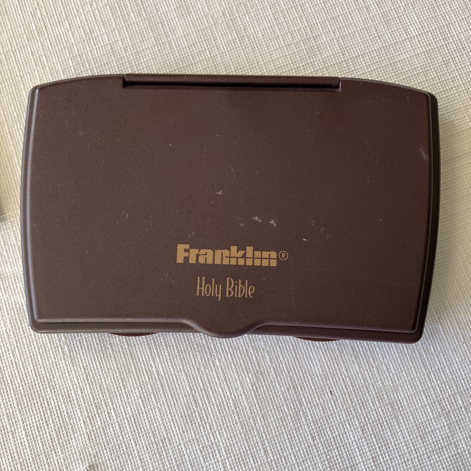 Franklin Electronic Digital Handheld Holy Bible KJV NIV BIB1450 w/user