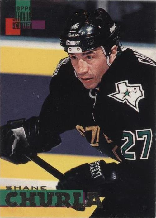 1994-95 Topps Stadium Club - Shane Churla #21 - 1 of 1