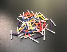 Qty 10 50 100 200 500 1000 Treasury Tags Plastic 25mm Office School University
