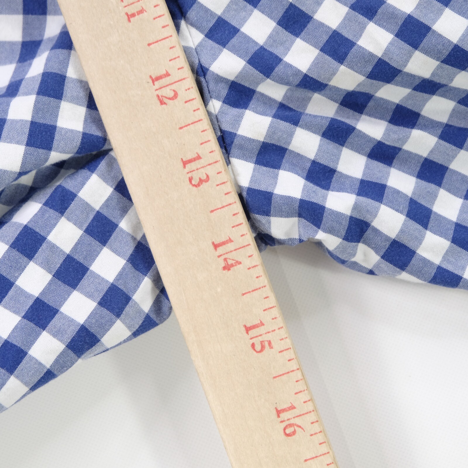 Rare Vintage POLO RALPH LAUREN Gingham Check Pattern Shorts 2000s Blue White 40 image 9