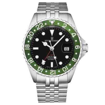 REVUE THOMMEN Mod. 17572.2234 Diver GMT AUTOMATIK Herren-Armbanduhr Edelstahl