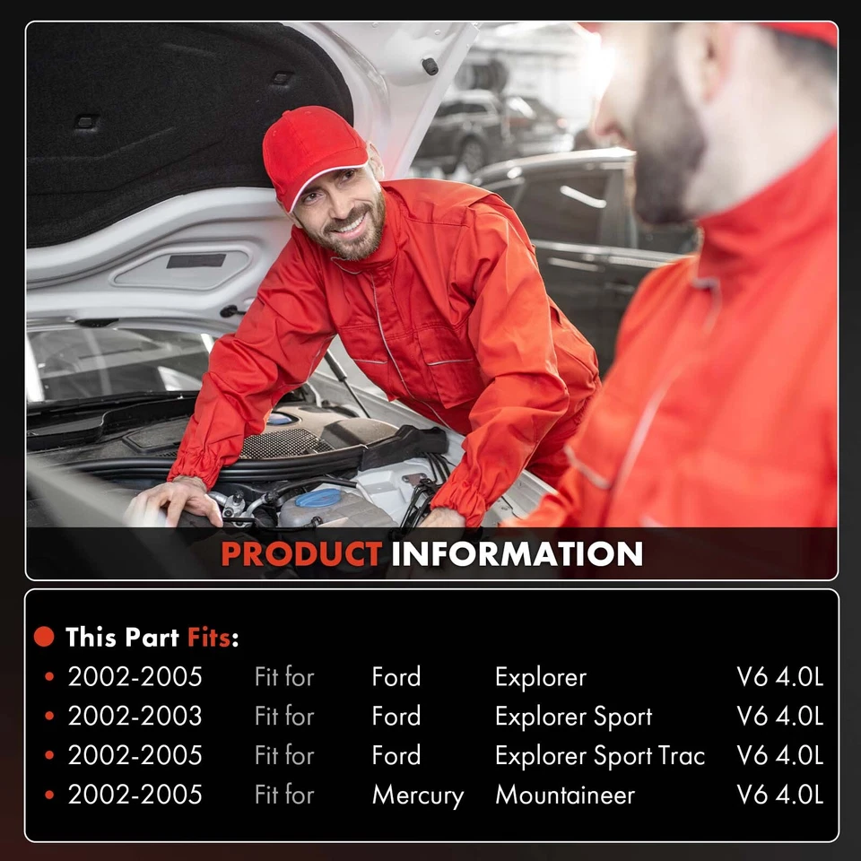 Compresor de aire acondicionado con embrague para Ford Explorer 2002-2005 Mercury Mountaineer 4,0 L Foto 2 de 4