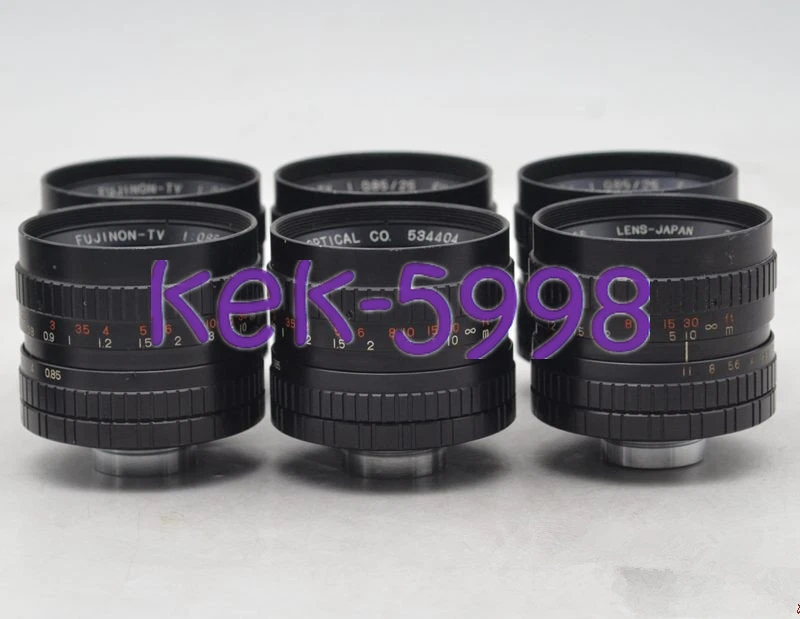 1PC Gebraucht FUJINON 25/0.85 large aperture C-port industrial lens - Image 2 of 4
