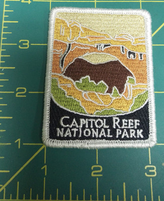 New Traveler Series Embroidered Patch - Capitol Reef National Park - Utah - 