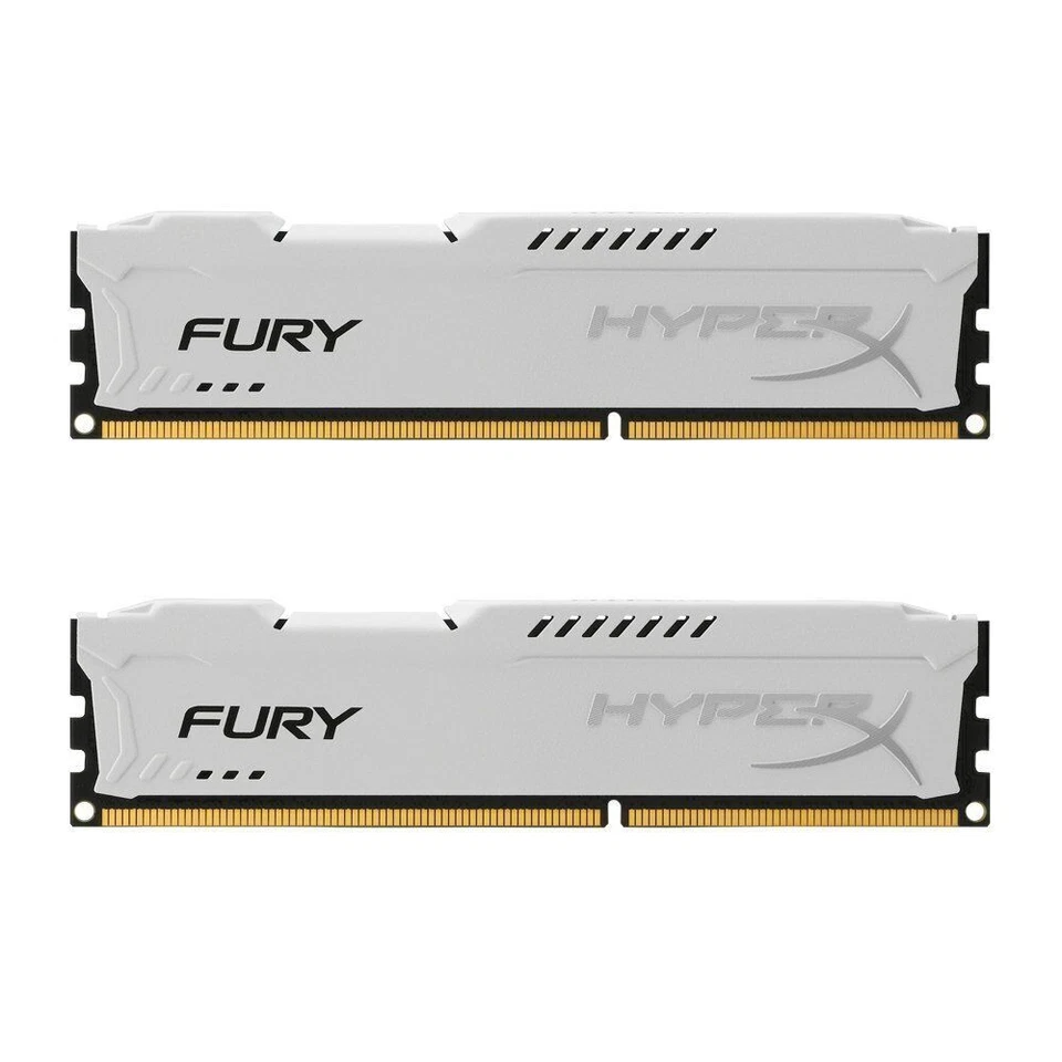 32GB (4 x 8GB) DDR3 1866 (PC3 14900) Gaming Memory HX316C10F/8 for Desktop White - Image 3 of 4