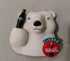 Vintage 1995 Coca-Cola Company Polar Bear Magnet