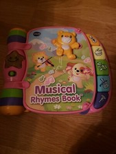 VTech Musical Rhymes Book Pink