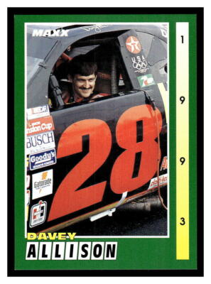 1993 Maxx #28 Davey Allison