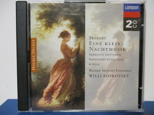 MOZART - Eine kleine Nachtmusik - 2 CD set - Willi Boskovsky - MINT - E21-122 - 第 1/2 張圖片