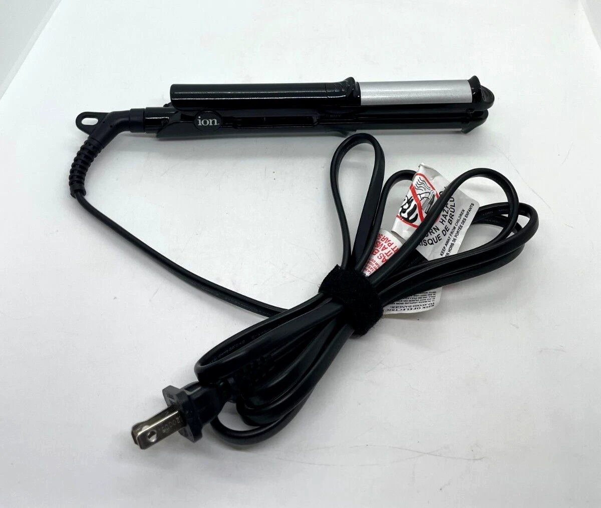 Ion straight and hot sale spiral flat iron