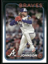 2024 Topps Update #US335 Pierce Johnson Atlanta Braves