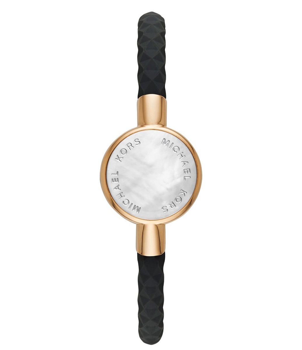 Michael Kors Access Black Silicone Slider Bracelet Activity  display picture 3
