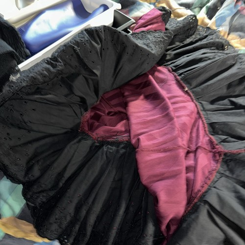 Vintage Handmade Costume Can Can Skirt Halloween Costume Even Dickens Rare - Picture 13 of 13