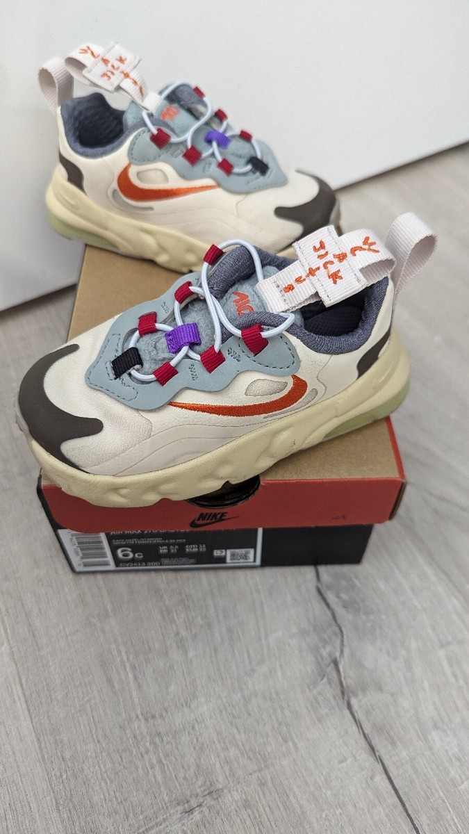 Travis Scott Air Max 270 Cactus Trails (TD) Toddler UK 5.5 Nike 