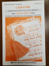 LOT OF 15 CALICO PIE - V. Shields - Kjos - UNIS/2-PART Choral Octavo