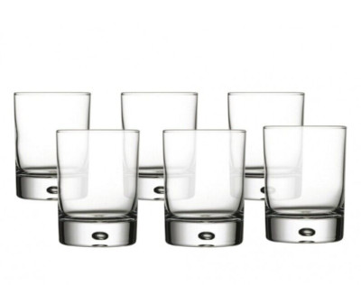 6er Set Pasabahace Gläser ''Centra'' 190cc aus Glas mit Mittelblase