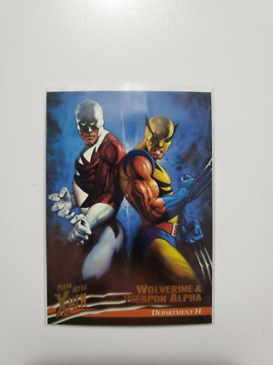 1996 Marvel Fleer Ultra X-Men Wolverine Cards | Complete
