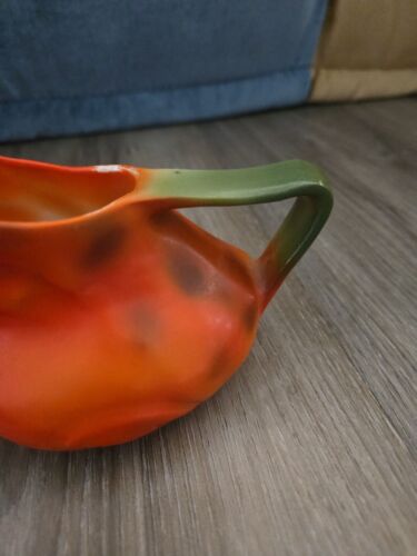 Antique Vintage Royal Bayreuth RED FROG Creamer Rare!!! - Picture 3 of 14