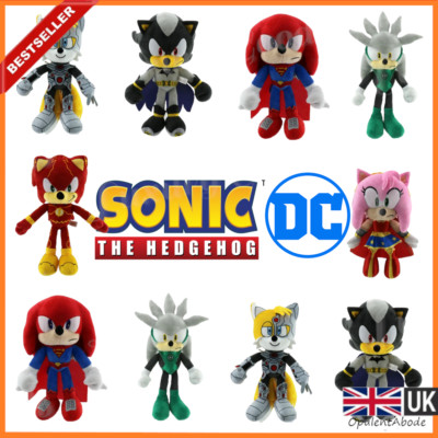 Sonic the Hedgehog Superheroes DC Comics Plüschtier Kuscheltier Plüsch Spiele Kinder Spielzeug  