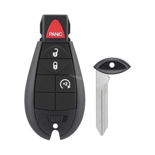 2 For 2008 2009 2010 2011 2012 Dodge Ram 1500 2500 3500 Keyless Remote Key Fob - Picture 8 of 12