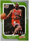 Michael Jordan 2008-09 Upper Deck NBA MVP #245 MVP Legends Silver Script SP