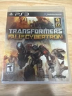 Transformers Fall of Cybertron - Sony PlayStation 3 No Manual, Tested