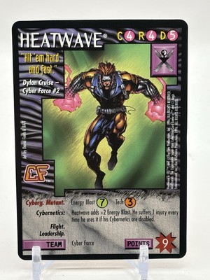 Wildstorms CCG Heatwave David Finch Cyberforce Top Cow Image Universe Comics