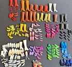 Huge Vintage Barbie Accessories Lot 342 Pc Shoes Jewelry Purses Hangers Electron