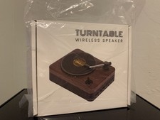 Turntable Portable Mini Bluetooth Speaker Wireless New Hands Free SD Card