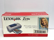 Brand New Lexmark Z23le Color Jetprinter – Factory Sealed in Box – 1200x1200 dpi