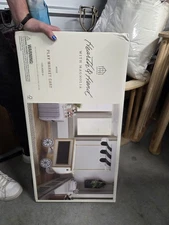 Hearth & Hand Magnolia Lemonade Stand Wooden Toy Market Cart NEW