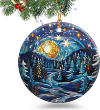 Starry Night Christmas Ornaments 2025 Ornament Holidays Ornaments Christmas