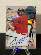 2020 Topps Finest RAFAEL DEVERS AUTO Refractor
