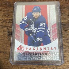 2022-23 SP Authentic #P-90 Nick Abruzzese Pageantry