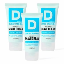 Duke Cannon Big Softy Shave Cream for Men, 3 Pack, 2 2.01 Ounce Pack of 3