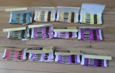 12 skeins 100 Cotton Embroidery Floss Thread 8.7yds 6-Stranded 