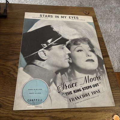 Stars in My Eyes ( the King Steps out) Sheet Music Fields/ Kreisler 1936