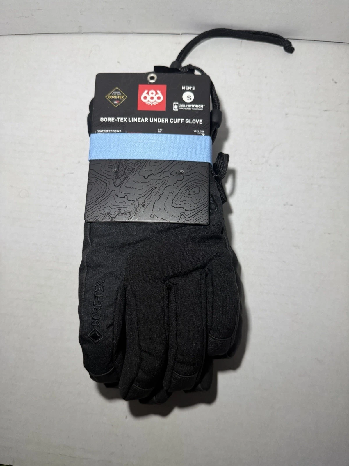 686 Gore-Tex Linear Under Cuff Glove Size Men's S Black