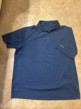 Walter Hagen 11 Majors Men’s XL Navy Blue Polo Shirt Golf Activewear