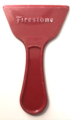 VTG FIRESTONE Wisconsin  Advertising Plastic Ice Scraper-